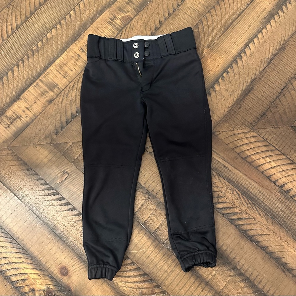 Champro Girls Fastpitch Softball Pants Black - Small